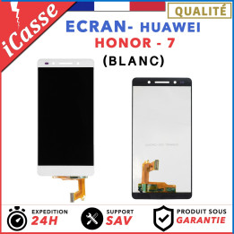 ÉCRAN COMPLET POUR HUAWEI HONOR 7 VITRE TACTILE + ÉCRAN LCD BLANC