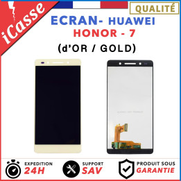 ÉCRAN COMPLET POUR HUAWEI HONOR 7 VITRE TACTILE + ÉCRAN LCD OR