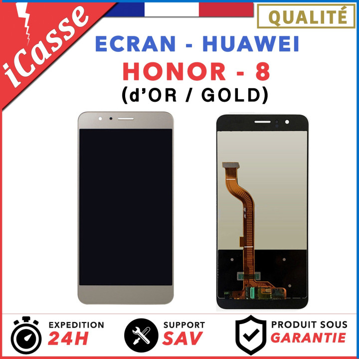 ECRAN COMPLET POUR HUAWEI HONOR 8 VITRE TACTILE+ECRAN LCD OR