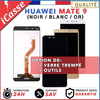 ECRAN COMPLET POUR HUAWEI P8 LITE 2017 VITRE TACTILE + ECRAN LCD NOIR BLANC OR
