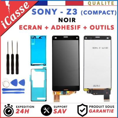 Écran Pour Sony Xperia Z3 Mini Compact D5803 LCD Vitre Tactile Réparation NOIR