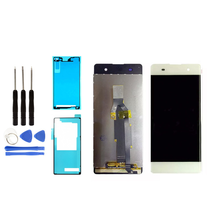 ECRAN LCD + VITRE TACTILE pour SONY XPERIA XA F3111 F3113 BLANC OUTILS + ADHESIF