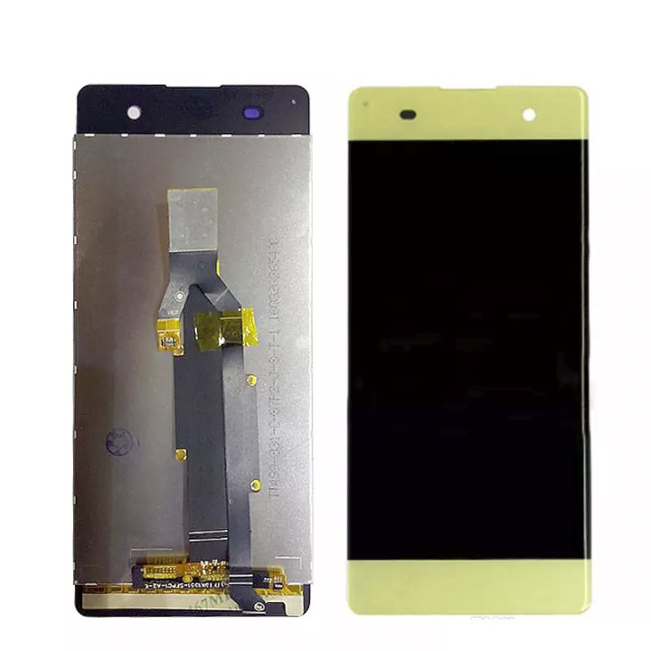 ECRAN LCD + VITRE TACTILE pour SONY XPERIA XA F3111 F3113 JAUNE OUTILS + ADHESIF