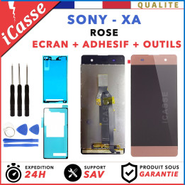 Ecran Vitre Tactile LCD POUR SONY XPERIA Z2 D6502 D6503 NOIR + 2 ADHÉSIFS OUTILS