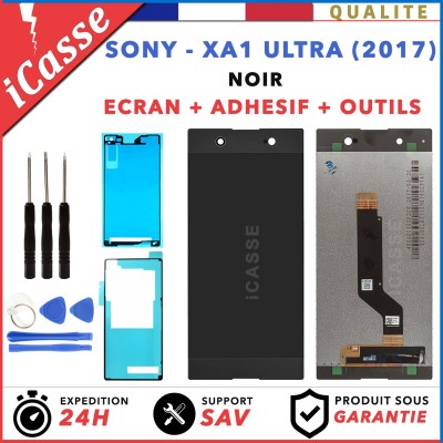 D'origine Vitre Tactile+Ecran LCD Sony Xperia XA1 Ultra (2017) G3221 G3226 NOIR
