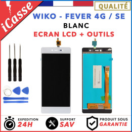 Ecran Vitre Tactile LCD POUR SONY XPERIA Z2 D6502 D6503 NOIR + 2 ADHÉSIFS OUTILS