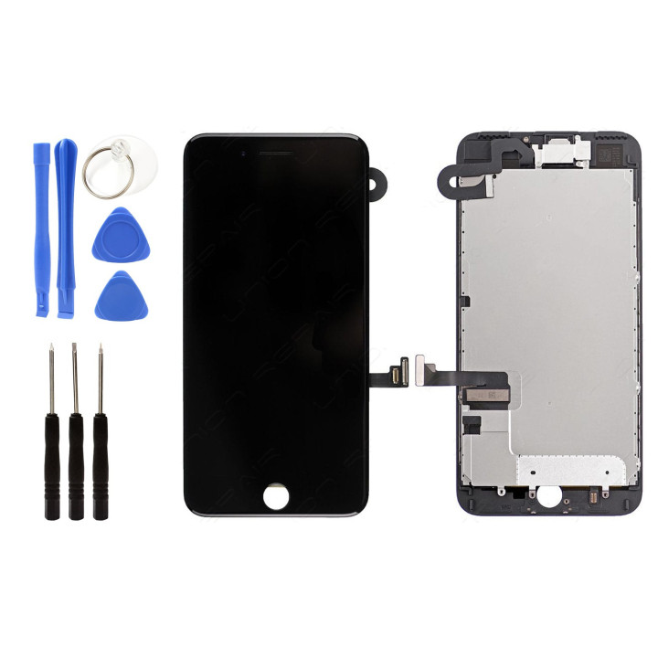 LCD SCREEN + TOUCH SCREEN ON CHASSIS FOR IPHONE 7 OR 7 PLUS