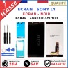 Ecran Vitre Tactile LCD POUR SONY XPERIA Z2 D6502 D6503 NOIR + 2 ADHÉSIFS OUTILS