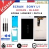 Ecran Vitre Tactile LCD POUR SONY XPERIA Z2 D6502 D6503 NOIR + 2 ADHÉSIFS OUTILS