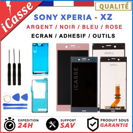 D'origine Ecran LCD Sony Xperia XZ F8331 F8332 ARGENT BLEU NOIR ROSE + ADHESIF