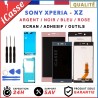 Ecran Vitre Tactile LCD POUR SONY XPERIA Z2 D6502 D6503 NOIR + 2 ADHÉSIFS OUTILS