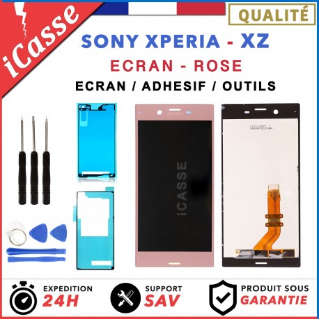 Ecran Vitre Tactile LCD POUR SONY XPERIA Z2 D6502 D6503 NOIR + 2 ADHÉSIFS OUTILS