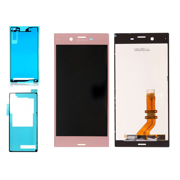 D'origine Ecran LCD Tactile Pour Sony Xperia XZ F8331 F8332 ROSE + ADHESIF
