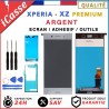 Ecran Vitre Tactile LCD POUR SONY XPERIA Z2 D6502 D6503 NOIR + 2 ADHÉSIFS OUTILS