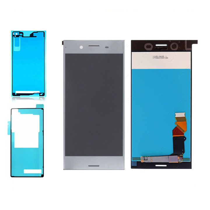 Ecran Vitre Tactile LCD POUR SONY XPERIA Z2 D6502 D6503 NOIR + 2 ADHÉSIFS OUTILS
