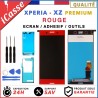 Ecran Vitre Tactile LCD POUR SONY XPERIA Z2 D6502 D6503 NOIR + 2 ADHÉSIFS OUTILS