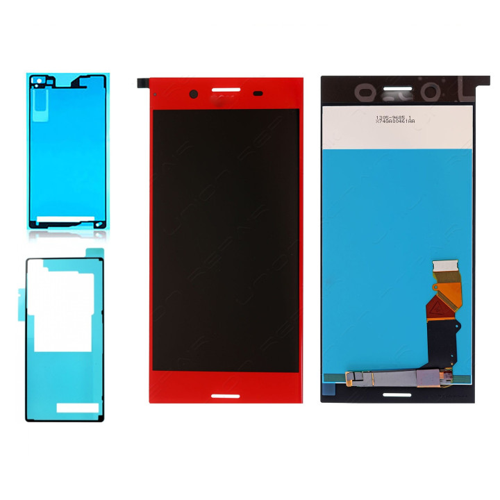 D'origine Ecran LCD POUR Sony Xperia XZ Premium ROUGE G8141 G8142 + ADHESIF