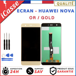VITRE TACTILE + ECRAN LCD ORIGINAL POUR HUAWEI NOVA OR / GOLD CAN-L01 + OUTILS