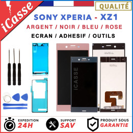 Ecran Vitre Tactile LCD POUR SONY XPERIA Z2 D6502 D6503 NOIR + 2 ADHÉSIFS OUTILS