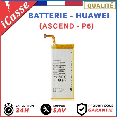 BATTERIE HUAWEI P6 Ascend P6 - 3.8V 2000mAh HB3742A0EBC