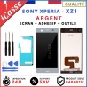 D'origine Ecran LCD Sony Xperia XZ1 G8341, G8342, G8343 ARGENT ADHESIVE +OUTILS