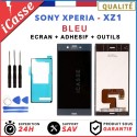 Ecran LCD pour Sony Xperia XZ1 G8341, G8342, G8343 BLEU + ADHESIVE + OUTILS