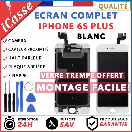 VITRE TACTILE + ECRAN LCD RETINA TOUT ASSEMBLÉ COMPLET POUR IPHONE 6 NOIR /BLANC