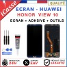ECRAN LCD POUR HUAWEI HONOR VIEW 10 NOIR + OUTILS + ADHESIVE