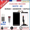 ECRAN LCD VITRE TACTILE POUR XIAOMI REDMI NOTE 4X NOIR / BLANC / OR + COLLE