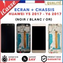 ECRAN LCD + CHASSIS pour HUAWEI Y5 2017 / Y6 2017 NOIR / BLANC / OR + OUTILS