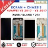 ECRAN COMPLET POUR HUAWEI P8 LITE 2017 VITRE TACTILE + ECRAN LCD NOIR BLANC OR