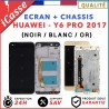 ECRAN COMPLET POUR HUAWEI P8 LITE 2017 VITRE TACTILE + ECRAN LCD NOIR BLANC OR