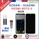 ECRAN LCD + VITRE TACTILE POUR XIAOMI REDMI NOTE 5 NOIR + OUTILS + COLLE