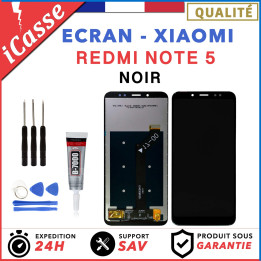 D'origine ECRAN LCD + VITRE TACTILE POUR XIAOMI REDMI NOTE 5 NOIR + OUTILS