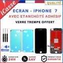 SCREEN for IPHONE 7 BLACK / WHITE + Waterproof Adhesive Seal + Tools