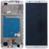 ECRAN COMPLET + CHASSIS pour HUAWEI Y9 2018 Honor 7X NOIR BLANC OR BLEU + OUTILS