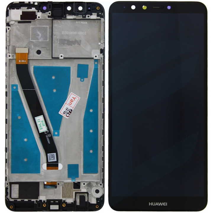 ECRAN COMPLET + CHASSIS pour HUAWEI Y9 2018 Honor 7X NOIR BLANC OR BLEU + OUTILS