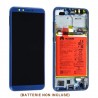 ECRAN LCD HUAWEI P20 LITE AVEC CHÂSSIS NOIR / BLANC / BLEU / OR + OUTILS + COLLE