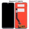 ECRAN LCD + VITRE TACTILE HUAWEI Y7 2019 NOIR + OUTILS + COLLE