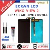 Ecran Vitre Tactile LCD POUR SONY XPERIA Z2 D6502 D6503 NOIR + 2 ADHÉSIFS OUTILS