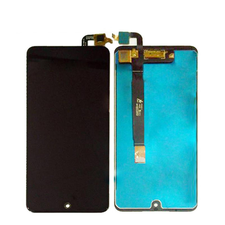 ECRAN LCD + VITRE TACTILE pour WIKO VIEW 2 NOIR + OUTILS + COLLE