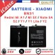 Batterie pour Xiaomi BN31 Redmi Mi A1 / Mi 5X / Note 5A / S2 / Y1 / Y1 Lite