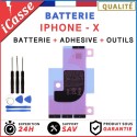 Battery for iPhone X internal 0 cycle High Quality + Battery adhesive