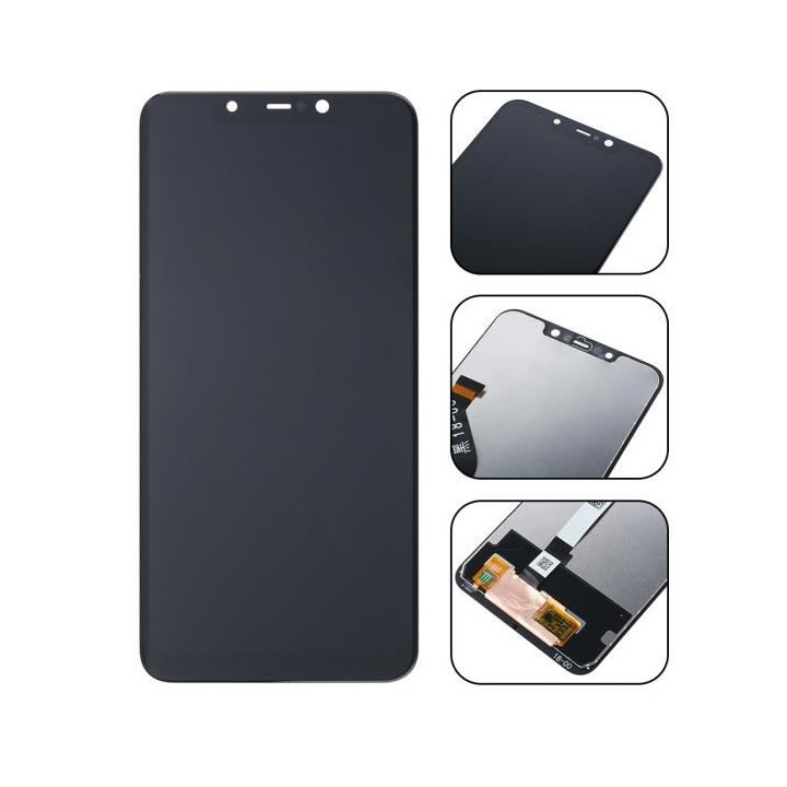 Ecran LCD + Vitre tactile Xiaomi Pocophone F1 Noir + Outils + COLLE