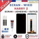 LCD Screen + Touch Glass for Wiko HARRY 2 Black + TOOLS + GLUE