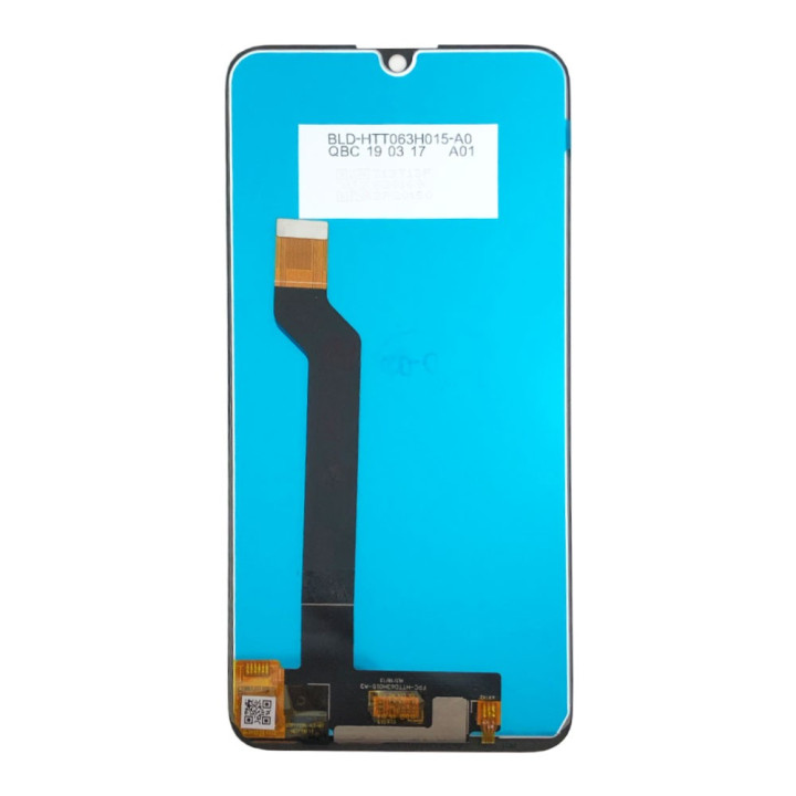 ECRAN LCD + VITRE TACTILE pour WIKO VIEW 3 NOIR + OUTILS + COLLE