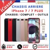 Chassis Complet Coque Arriere iPhone 7 et 7 Plus Or/Argent/Gris/Rouge/Noir/Mat