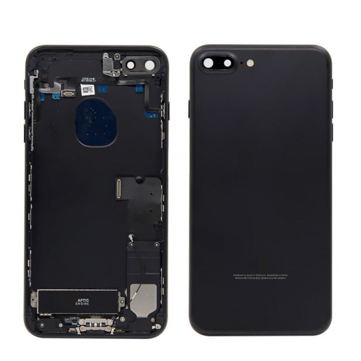 Chassis Complet Coque Arriere iPhone 7 et 7 Plus Or/Argent/Gris/Rouge/Noir/Mat