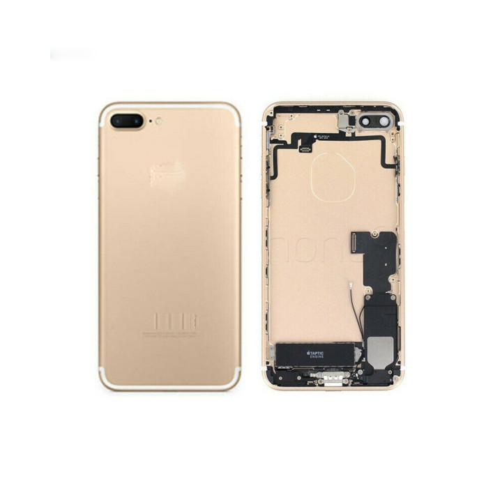 Chassis Complet Coque Arriere iPhone 7 et 7 Plus Or/Argent/Gris/Rouge/Noir/Mat