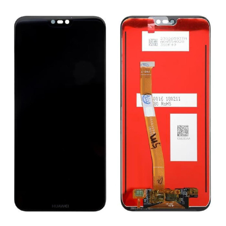 ECRAN LCD + VITRE TACTILE POUR HUAWEI P20 LITE / NOVA 3E - NOIR BLANC BLEU OU OR
